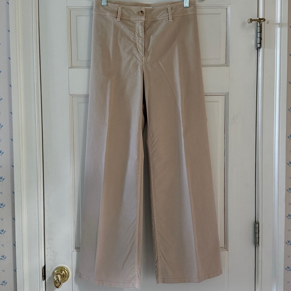 Nili Lotan Megan Cotton Twill Pants - Picture 8 of 11